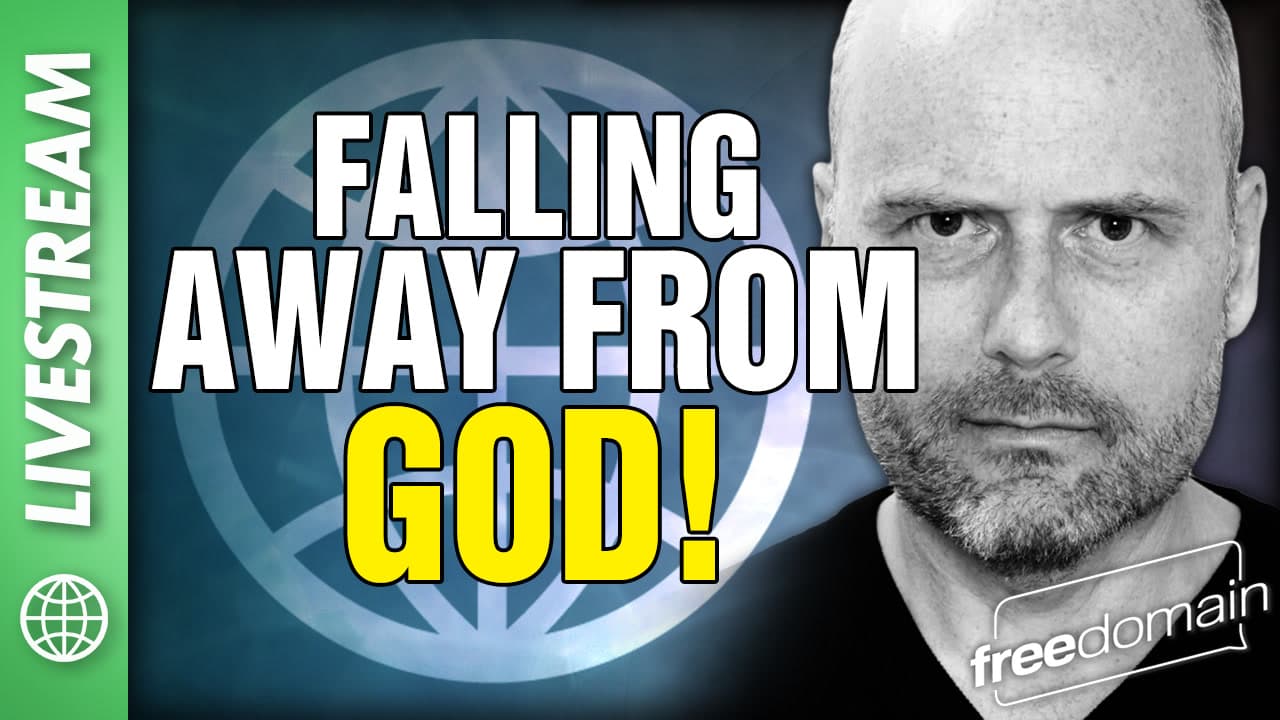 6331 Falling Away from GOD! X Space - Freedomain with Stefan Molyneux cover