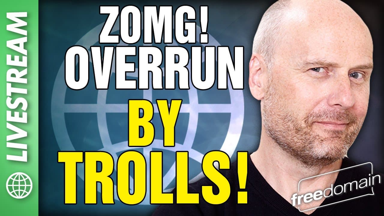 6341 Overrun by TROLLS! X Space - Freedomain with Stefan Molyneux cover