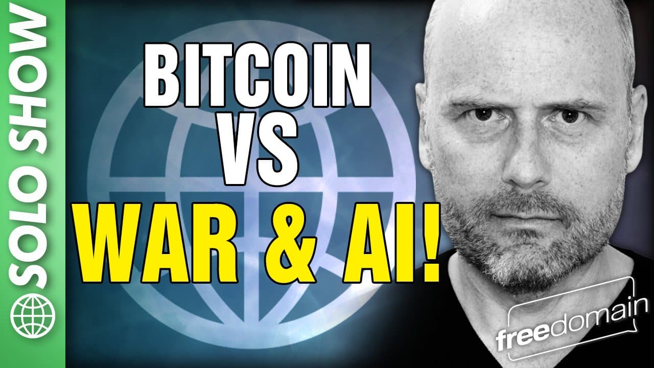 6342 Bitcoin vs War and AI! - Freedomain with Stefan Molyneux cover