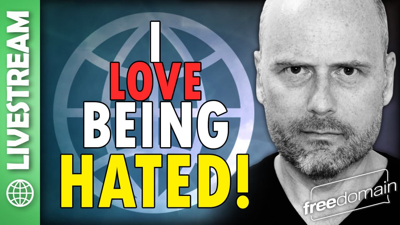 6370 I Love Being HATED! X Livestream - Freedomain with Stefan Molyneux cover