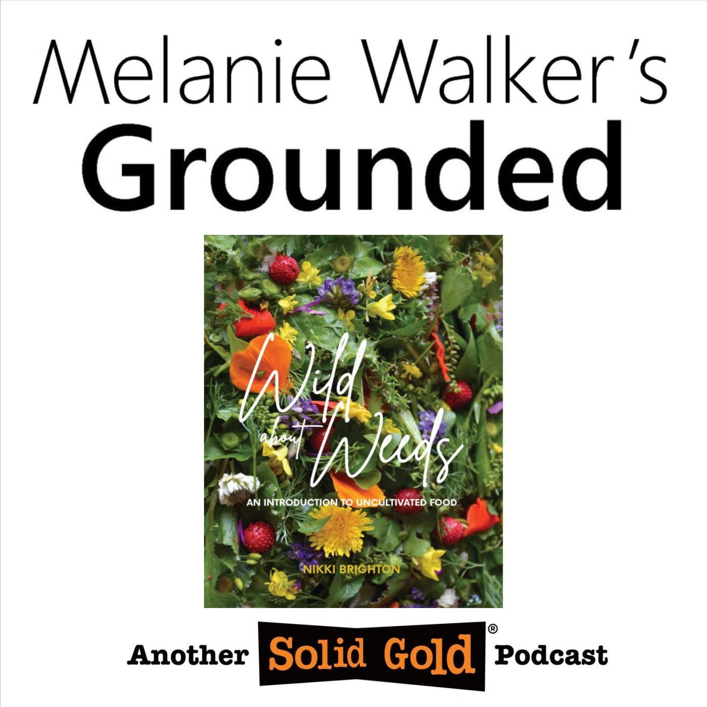 #098 Wild About Weeds - The Forager's Guide to Free Food! | Nikki Brighton - Melanie Walker's Grounded cover