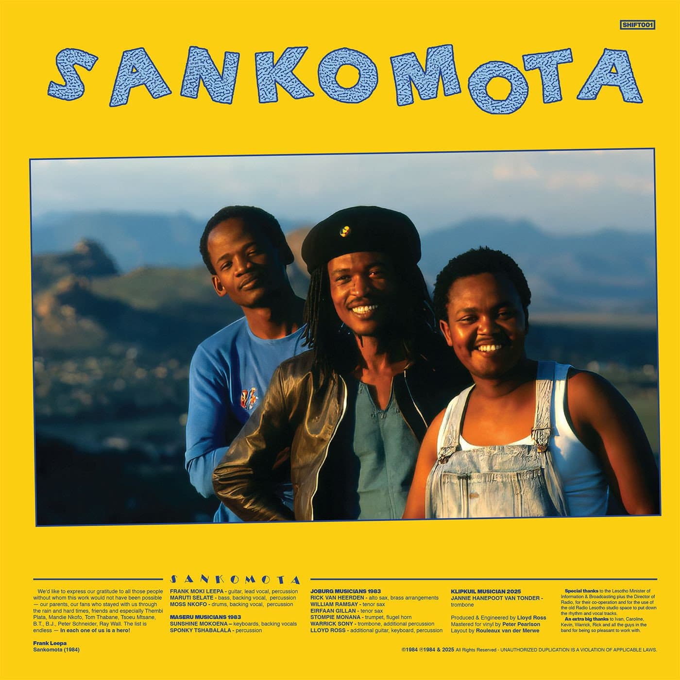 The first Shifty Records mobile recording | Sankomota - THE REST IS Shifty cover