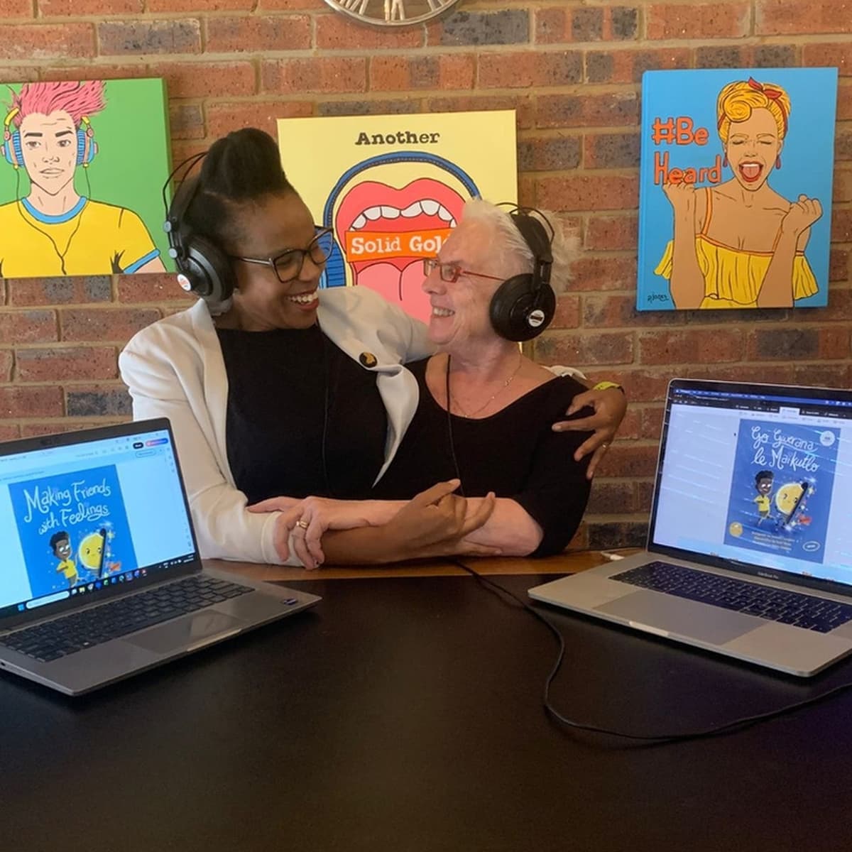 16 Sewela Langeni and Lynn Make Friends with Feelings - Stakeholder Podcasting cover
