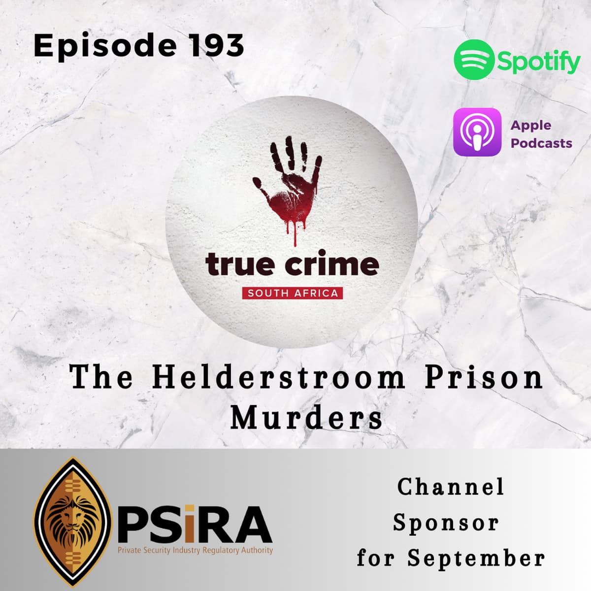 Episode 193 The Helderstroom Prison Murders - True Crime South Africa cover