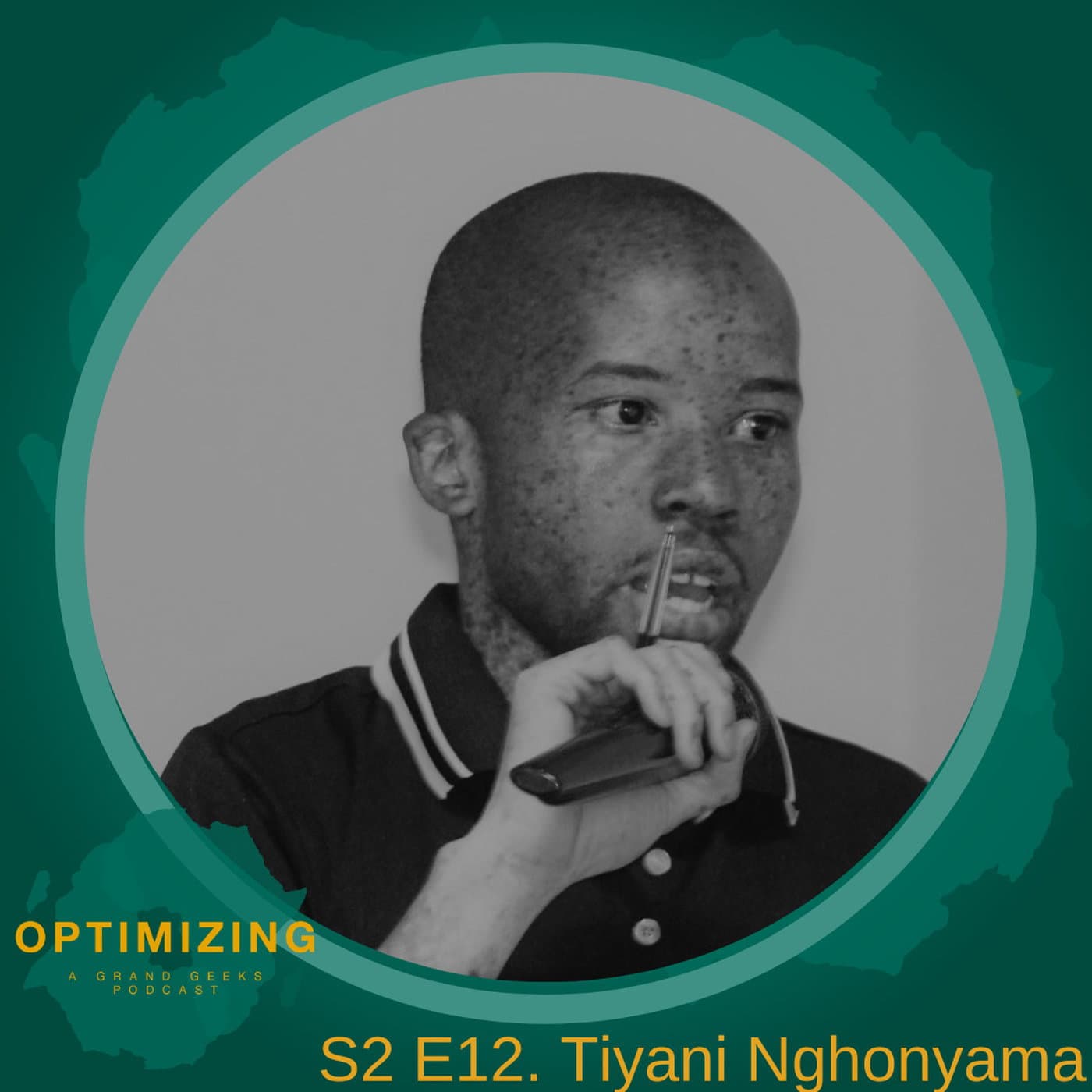 S2:Ep12 - In Conversation with Tiyani Nghonyana - Optimizing - Leading Africa's Digital Future cover