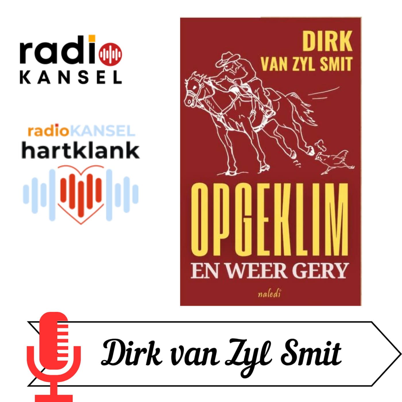 Wat doen jy as jy van die perd van die lewe afval? Dirk van Zyl Smit het vir ons raad. - Vreugde & Joy cover