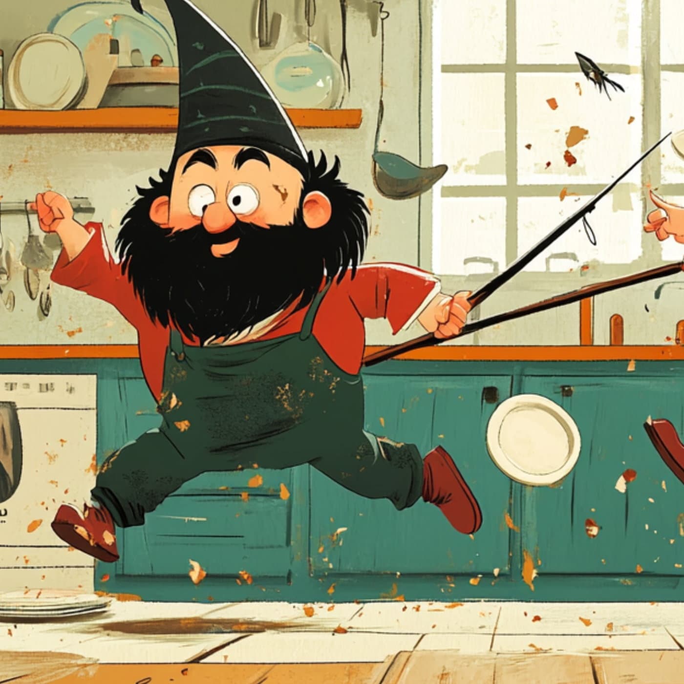 birdy-and-garden-gnomes-16 - Various Fairy Tales cover