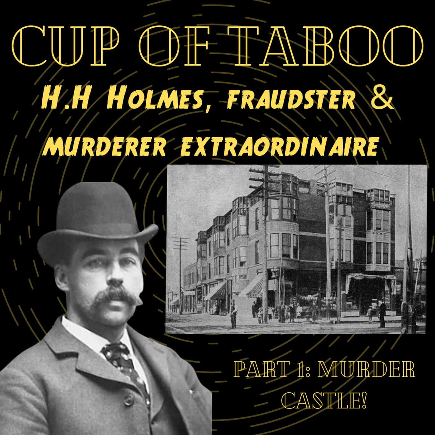 #25 Dr H.H Holmes - Murderer and Fraudster: Part 1 — Cup Of Taboo cover