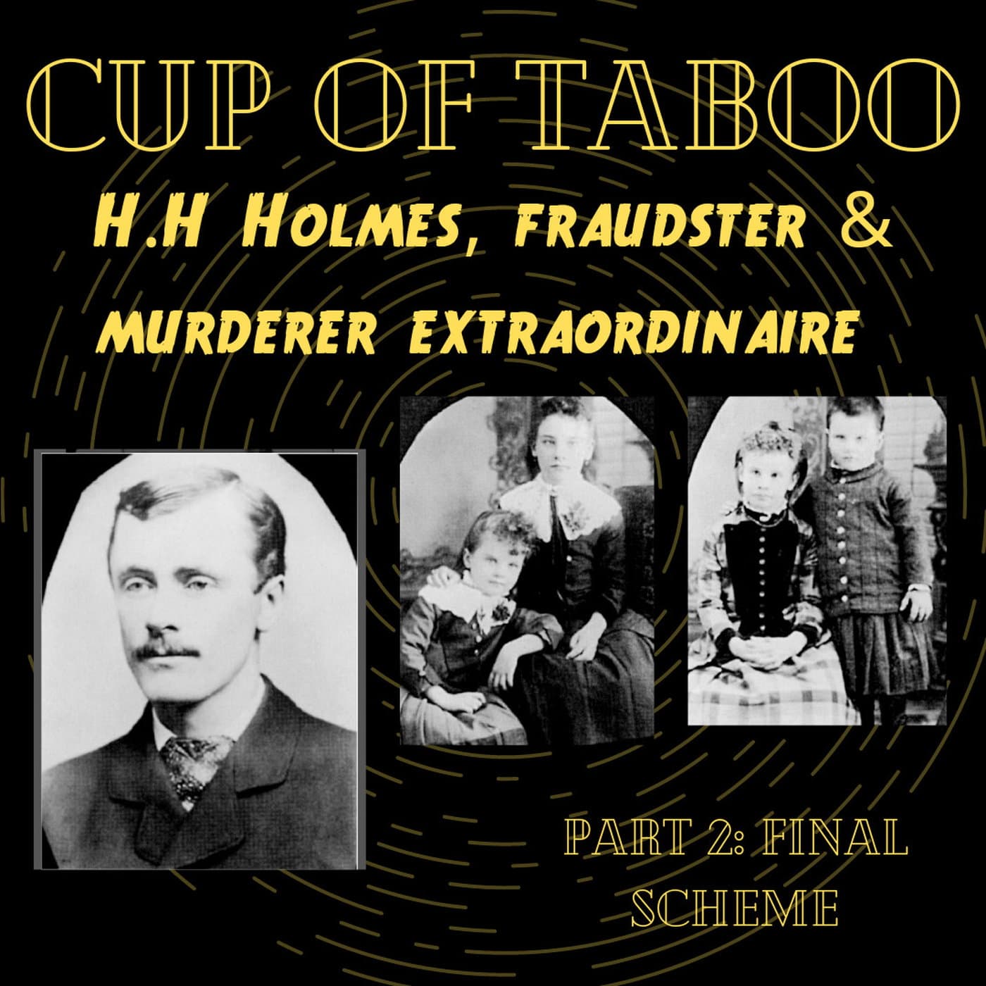 #26, Dr H.H Holmes - Murderer and Fraudster: Part 2 — Cup Of Taboo cover