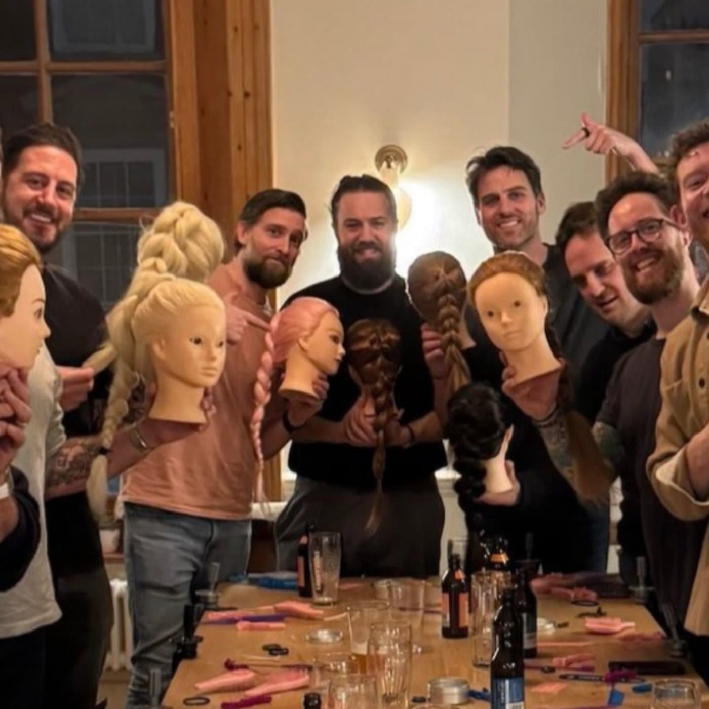The Happy Pod: Beers, braids and bonding - BBC cover