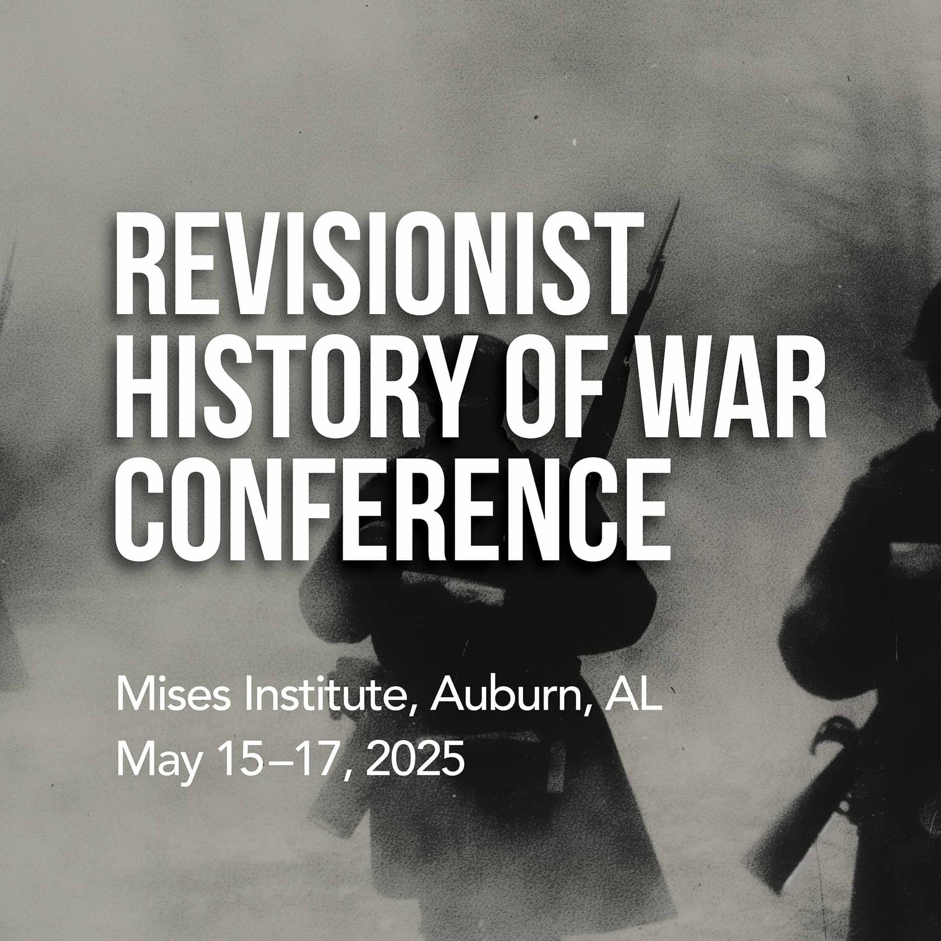 Revisionist History of War Conference cover
