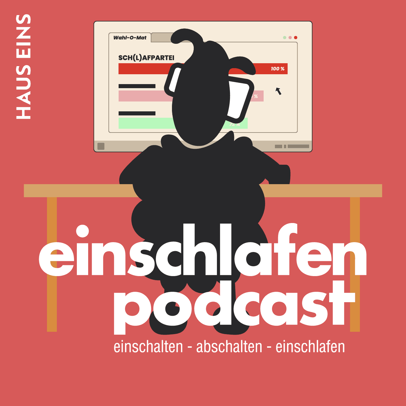 EP 2025 ~ Extra: Haltungsblock Spezial Wahl-O-Mat — Einschlafen Podcast cover