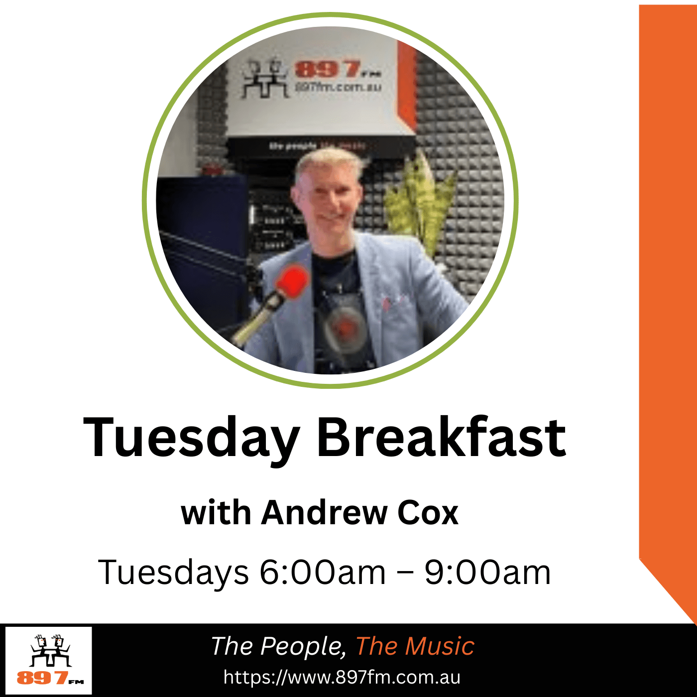 Tuesday Breakfast Show - 89 7FM cover