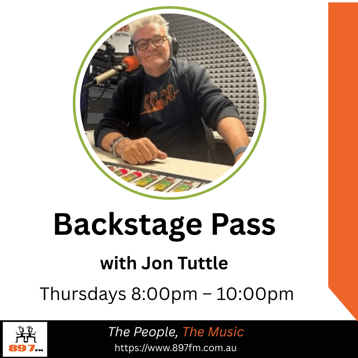 Backstage Pass - 89 7FM cover