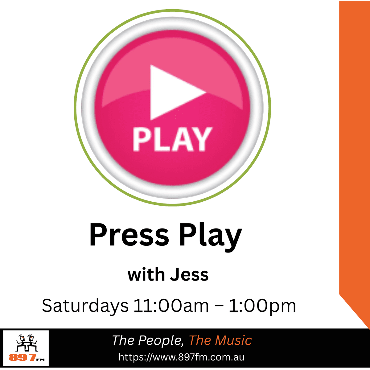 Press Play - 89 7FM cover