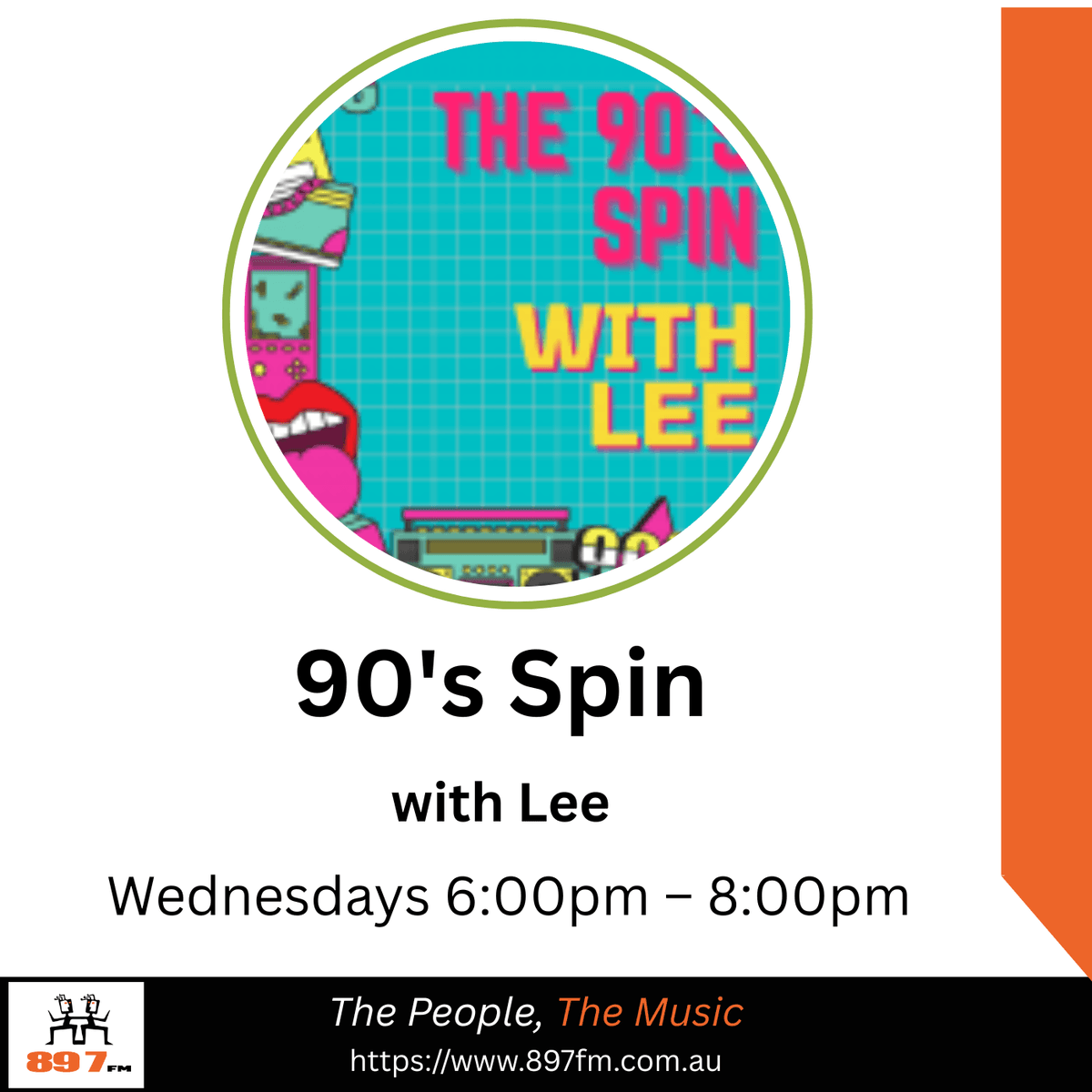 90's Spin - 89 7FM cover