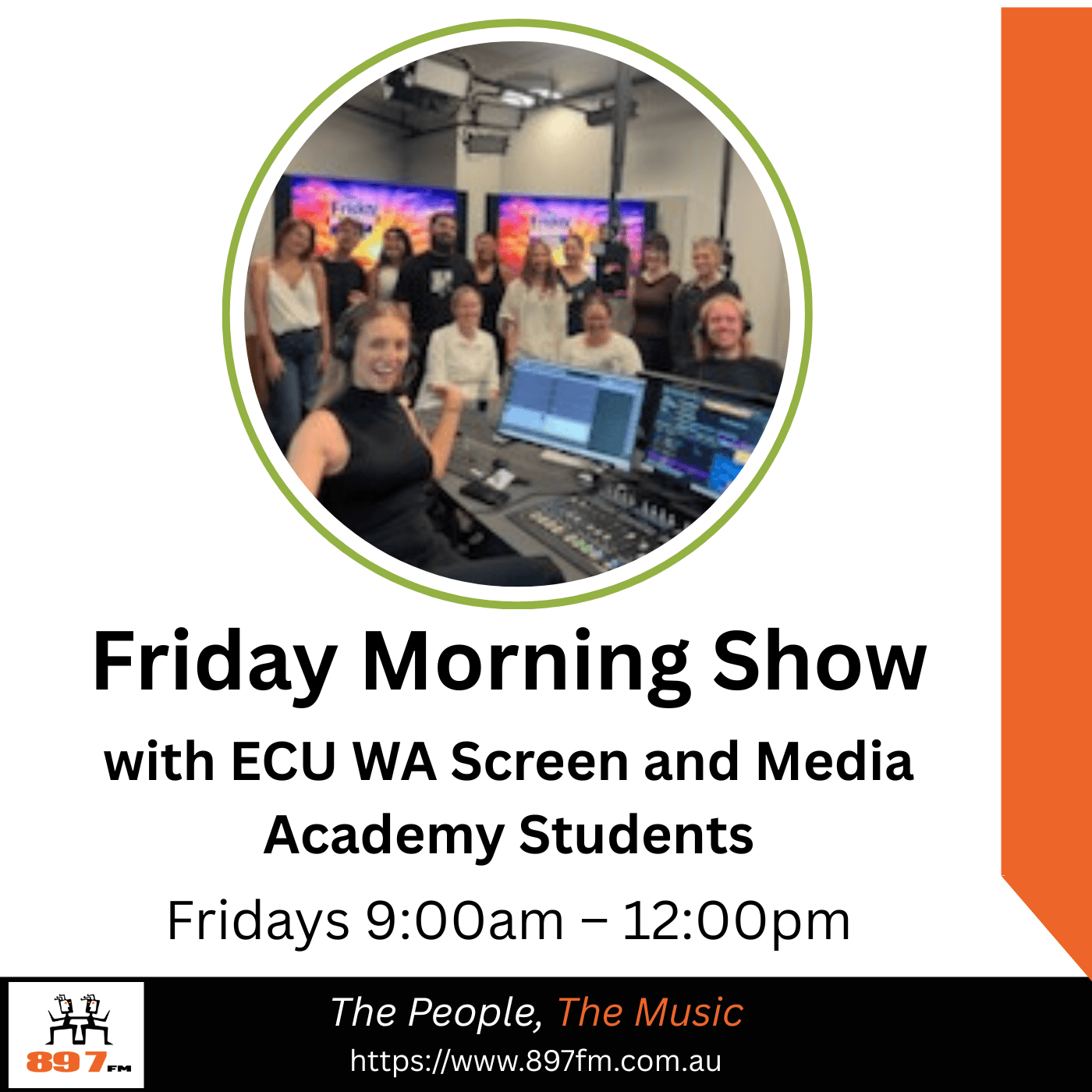 The Friday Morning Show - 89 7FM cover