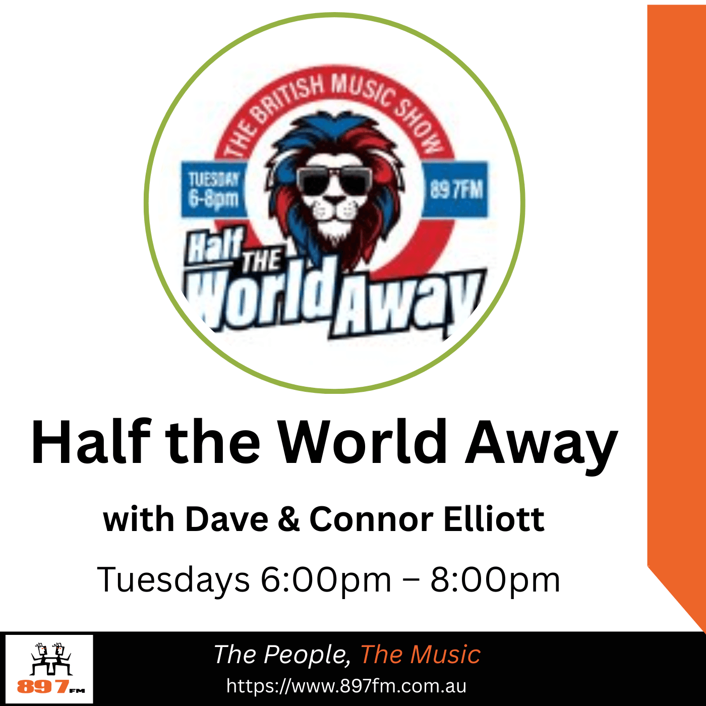 Half The World Away - 89 7FM cover