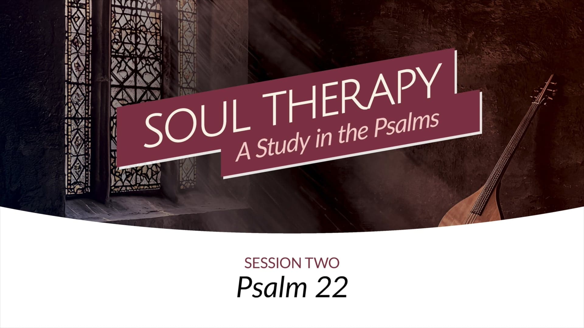 2 – Psalm 22 - Christ Church Studies cover