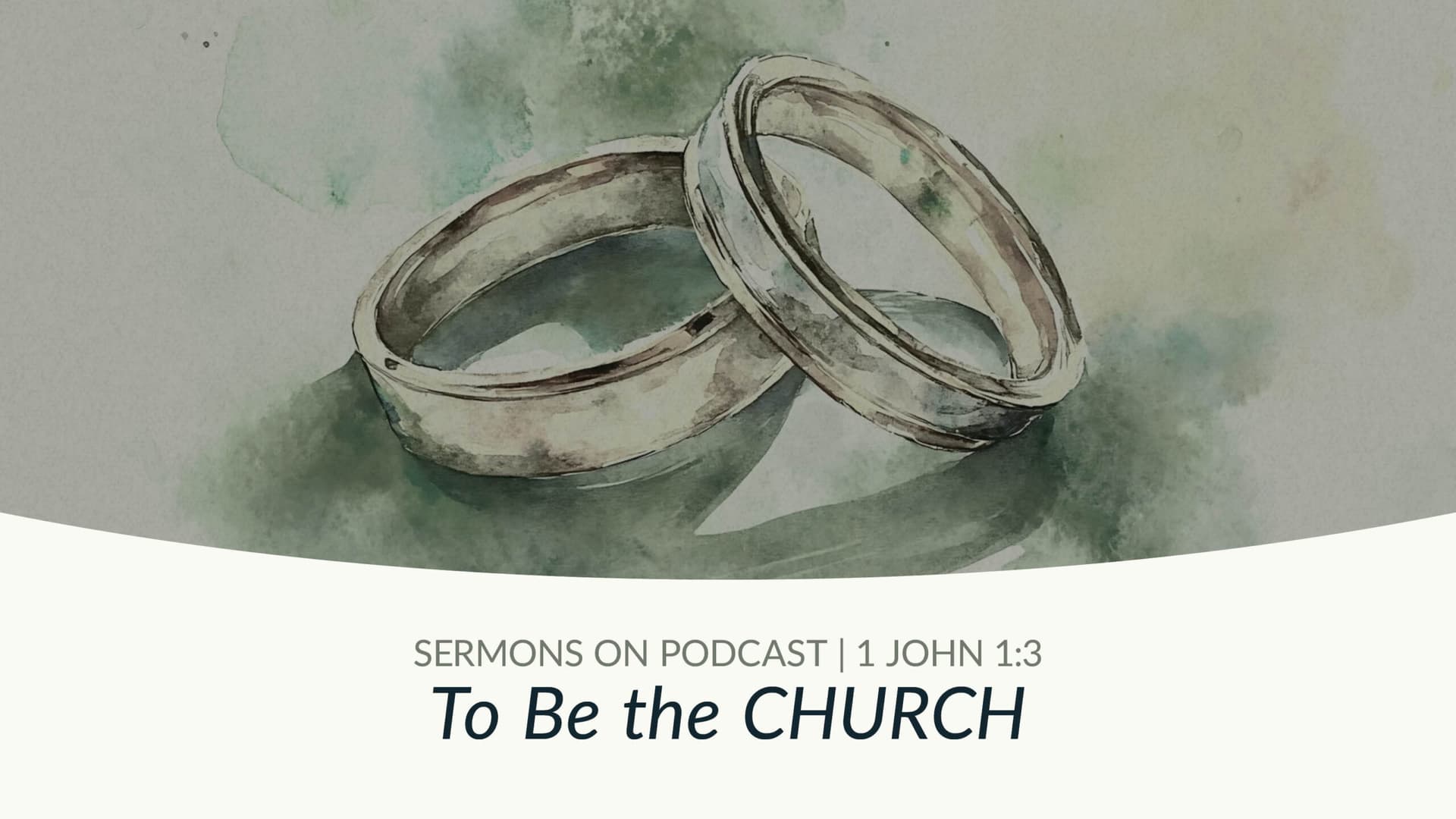 To Be the CHURCH - Christ Church Sermons cover