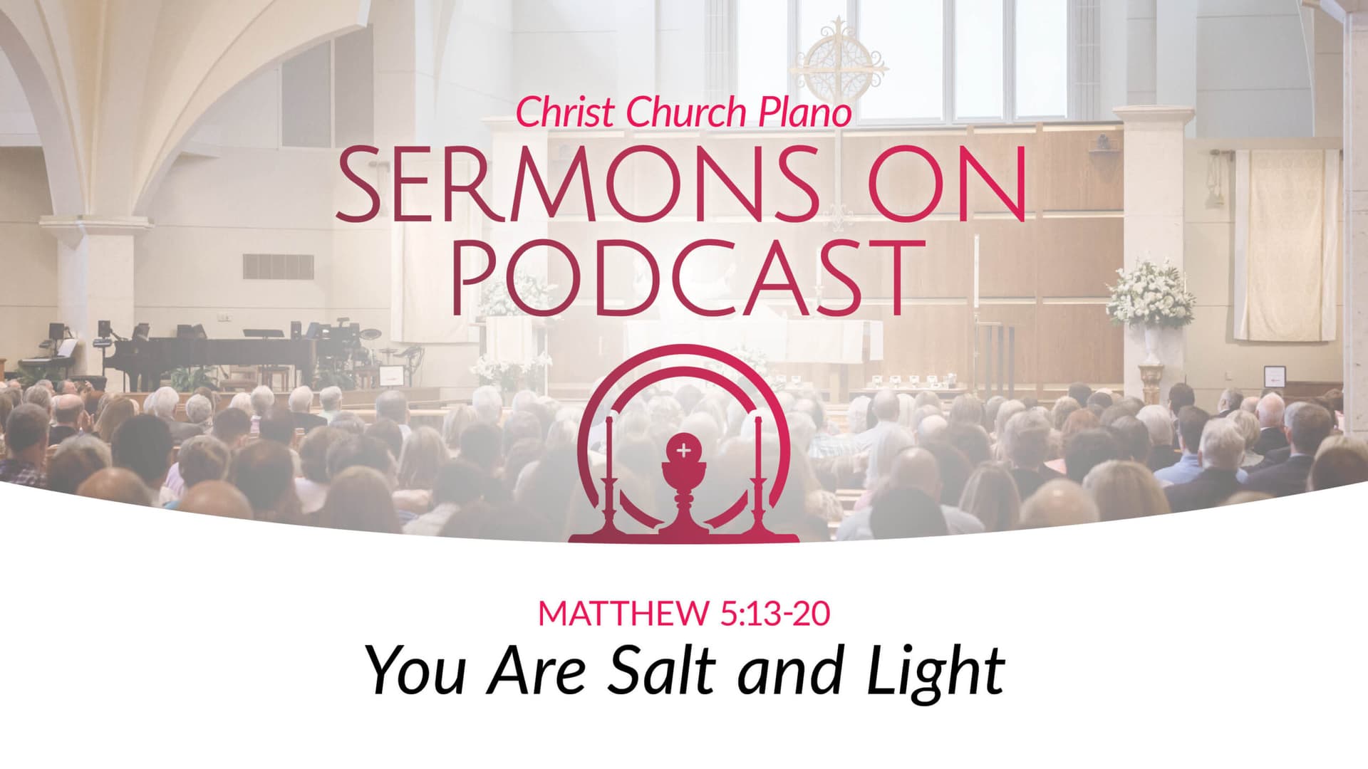 You Are Salt and Light - Christ Church Sermons cover