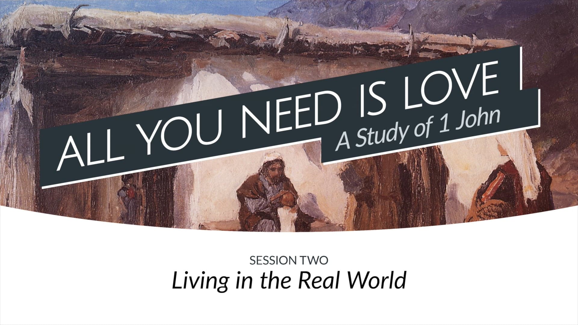 2 – Living in the Real World - Christ Church Studies cover
