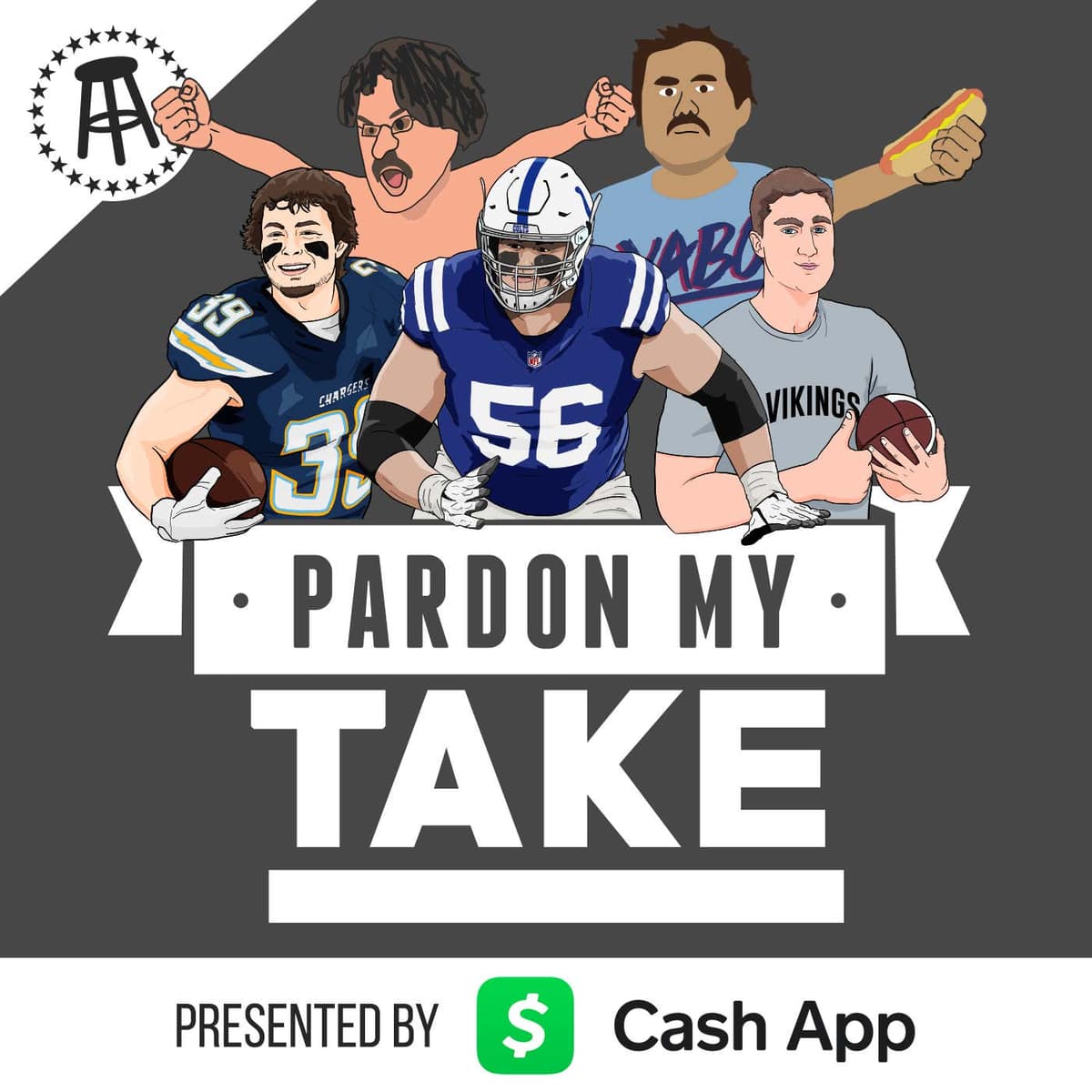 Danny Woodhead, Quenton Nelson, Worst Smells + Deep Dive with Billy Football - Pardon My Take cover