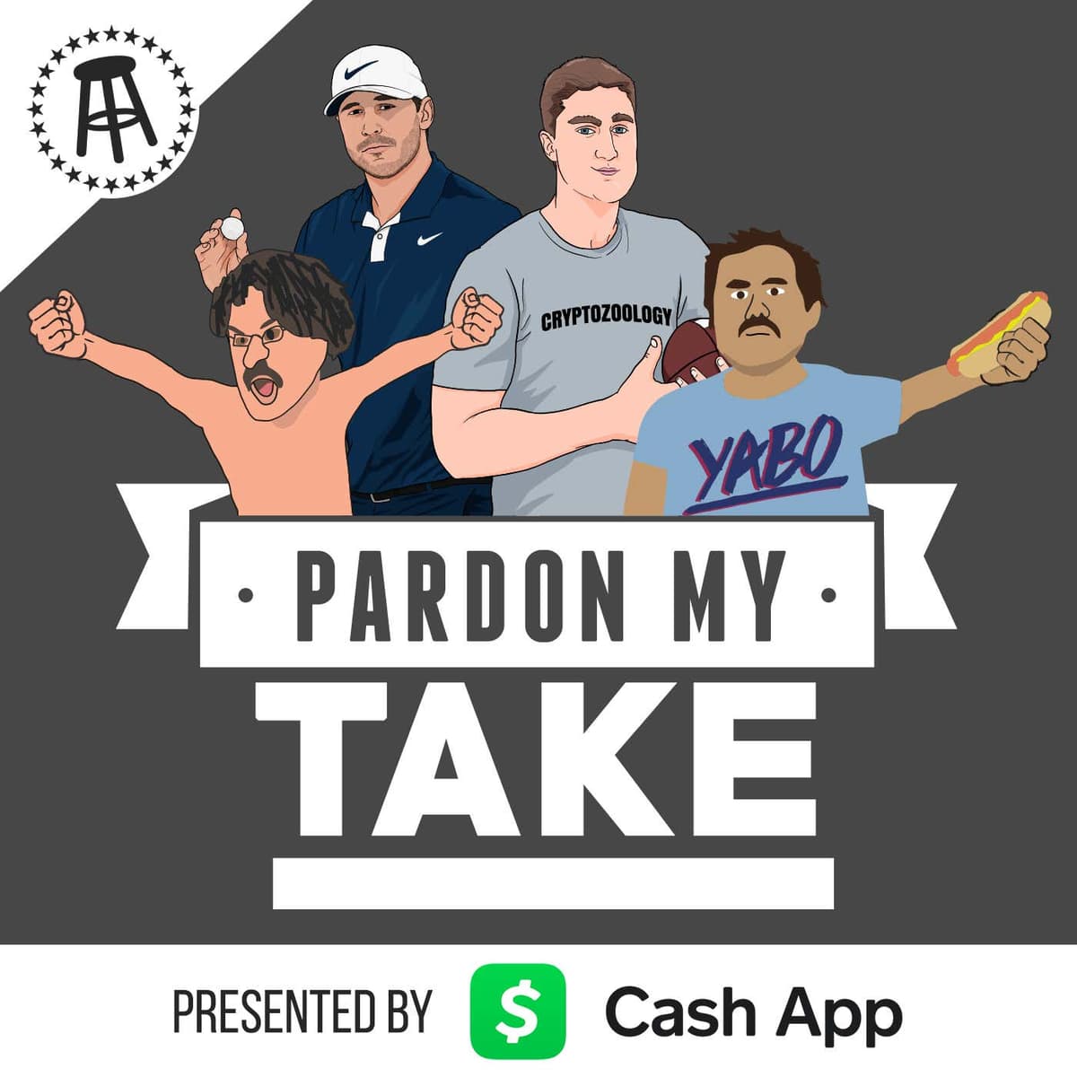 Brooks Koepka, Mt Flushmore Of Appetizers, And Deep Dive On Cryptic Zoology - Pardon My Take cover