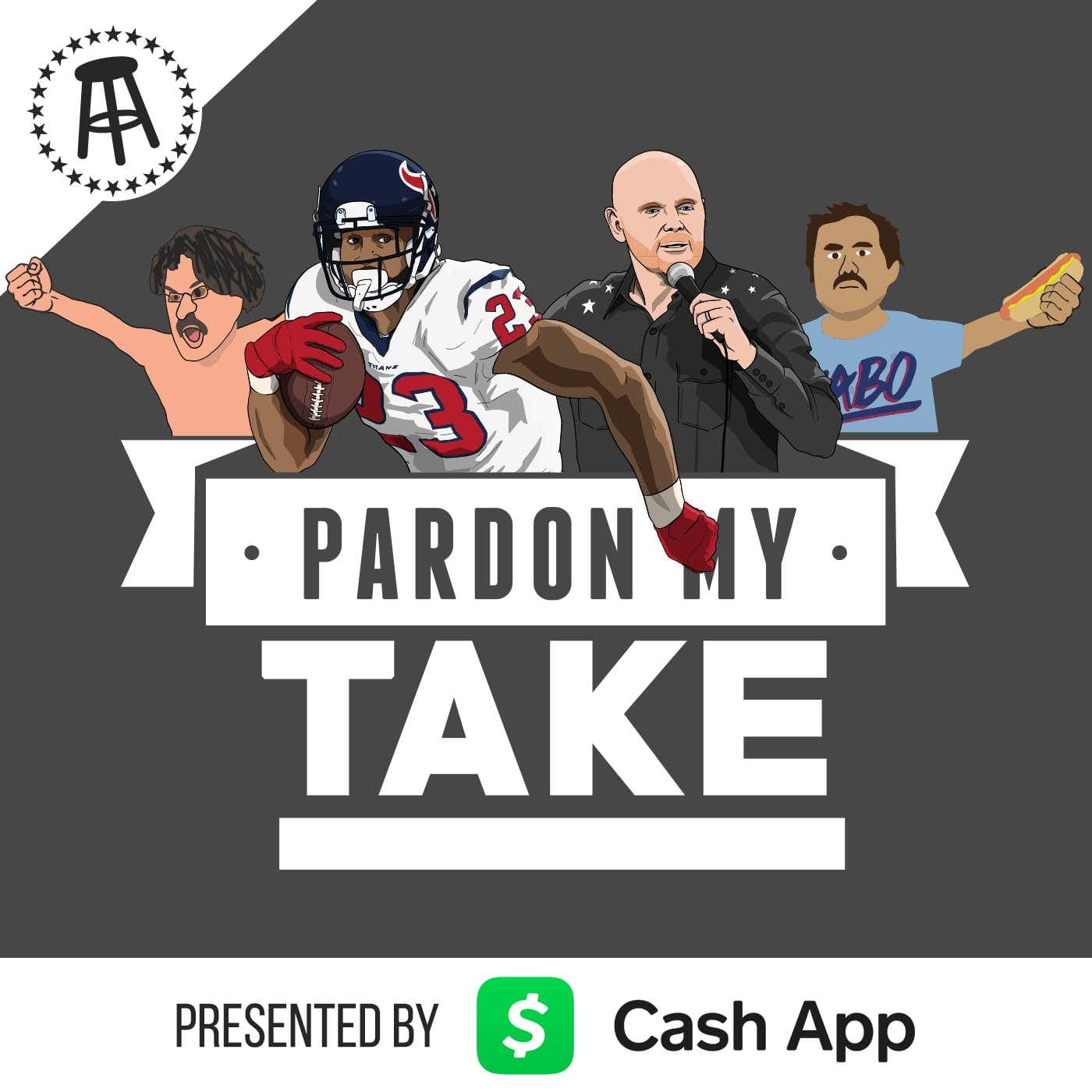 Bill Burr, Arian Foster, And Space - Pardon My Take cover