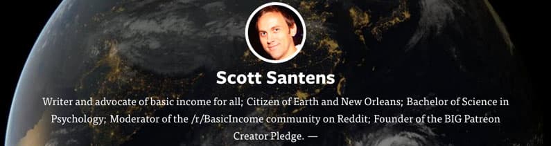 2 – Scott Santens – Basic Income - Citizen Philosophy cover