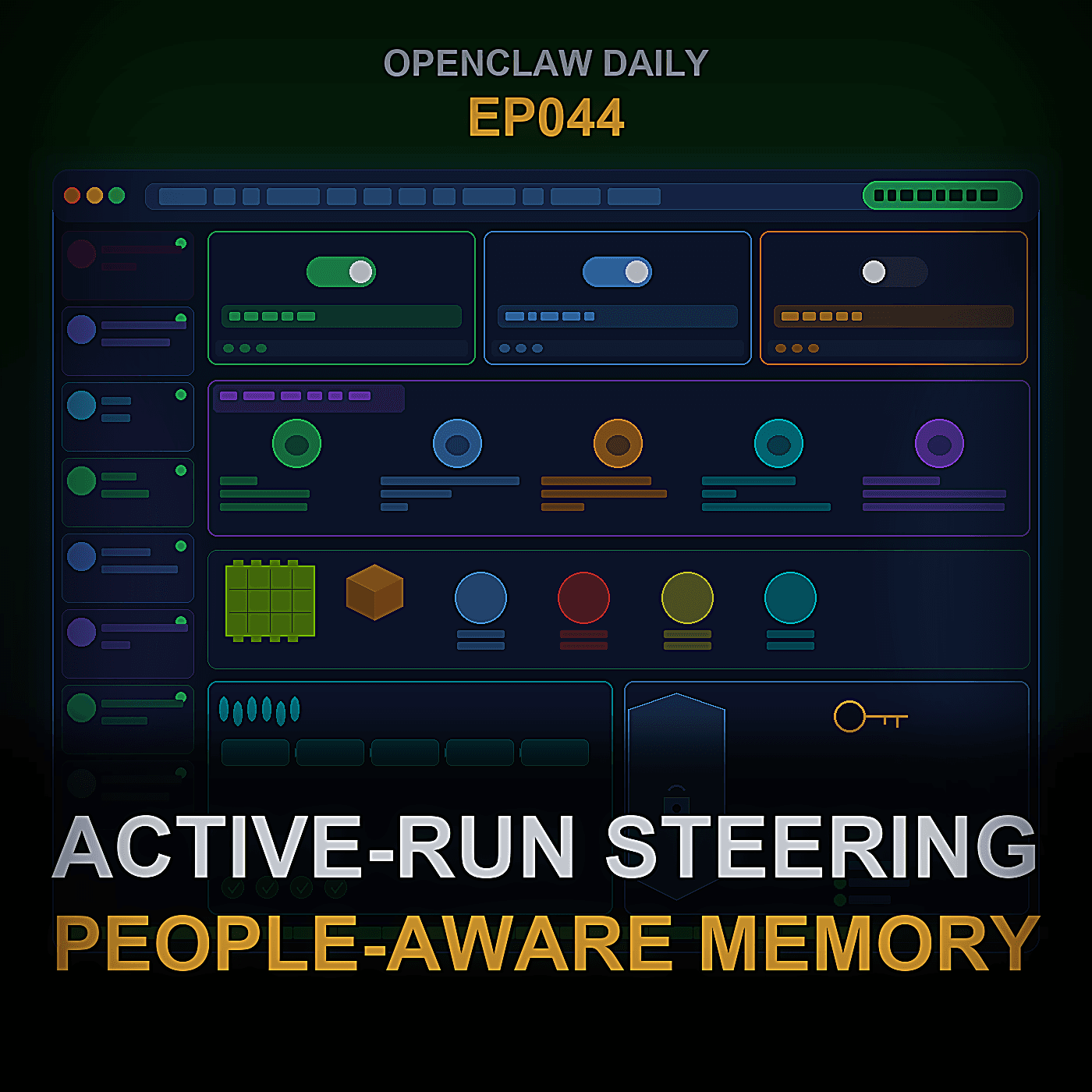 Episode 44: OpenClaw v2026.4.29, Active-Run Steering, People-Aware Memory, Model Provenance, and Account Security — OpenClaw Daily cover