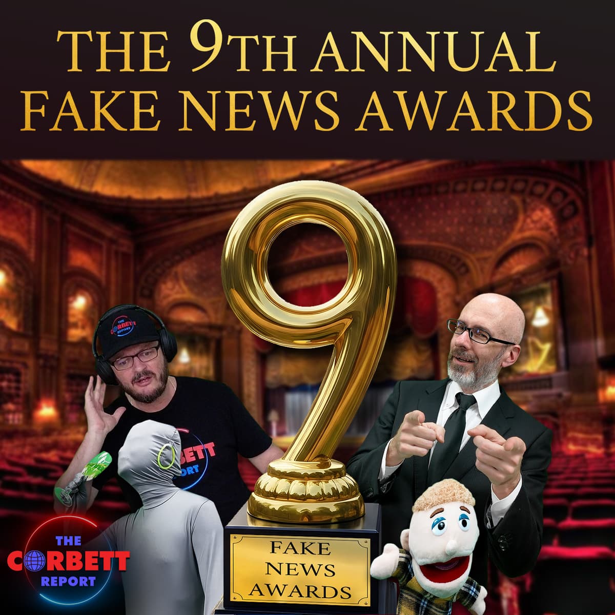 The 9th Annual Fake News Awards - The Corbett Report Podcast cover