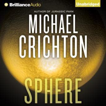 Sphere by Michael Crichton - Download New Full Audiobooks in Science Fiction & Fantasy, Science Fiction cover