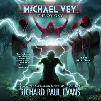 Michael Vey 10: The Colony by Richard Paul Evans - Enjoy A Addictive Full Audiobook On Your Commute. cover