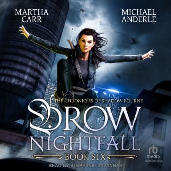Drow Nightfall by Michael Anderle, Martha Carr - Journey Through: This Breakthrough Full Audiobook For Story Seekers. cover