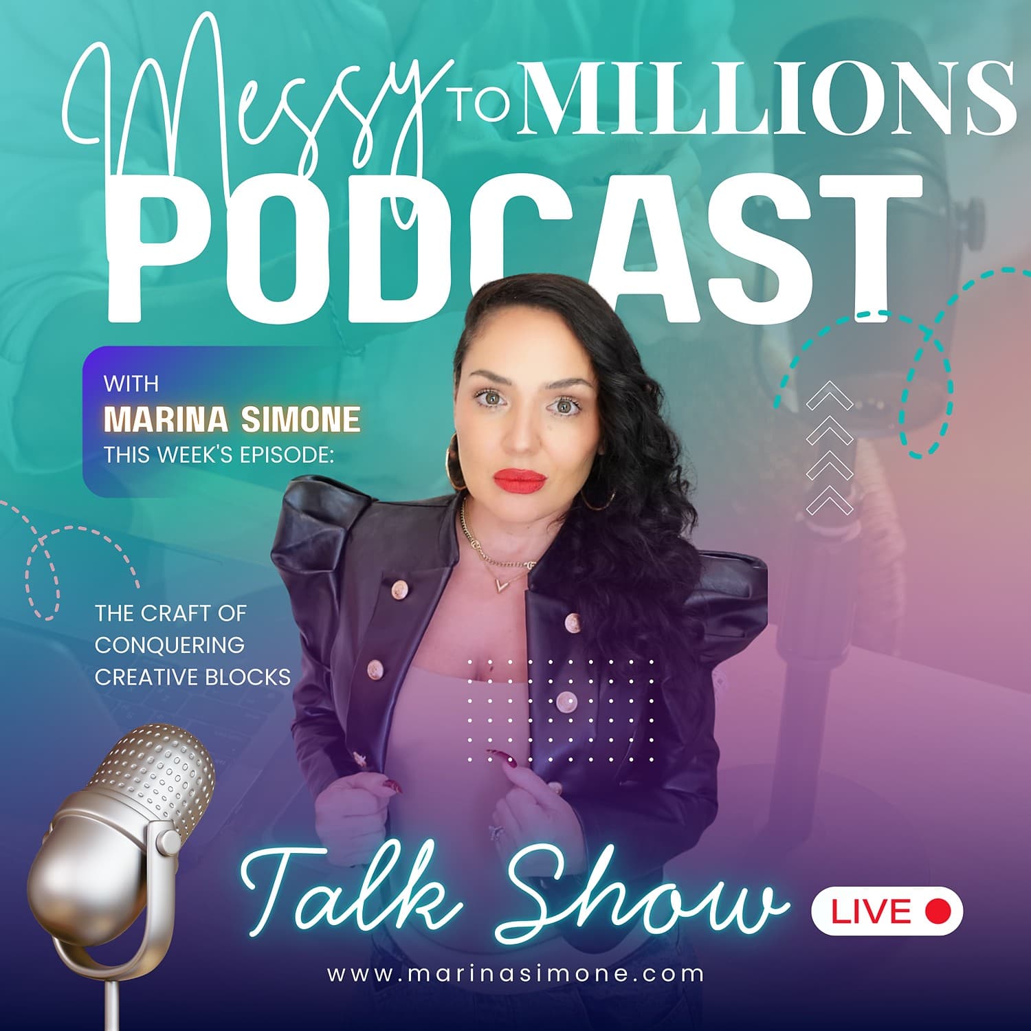 Messy To Millions With Marina Simone cover