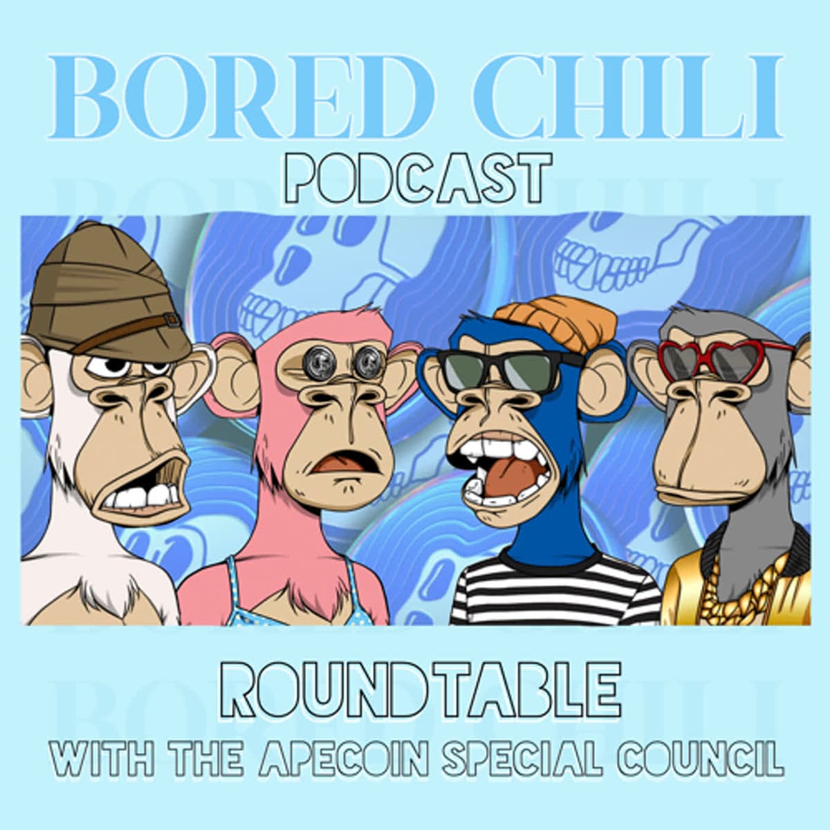 #15 ApeCoin DAO Tea Time w/ Yat, Gerry, and G - Bored Chili Podcast cover