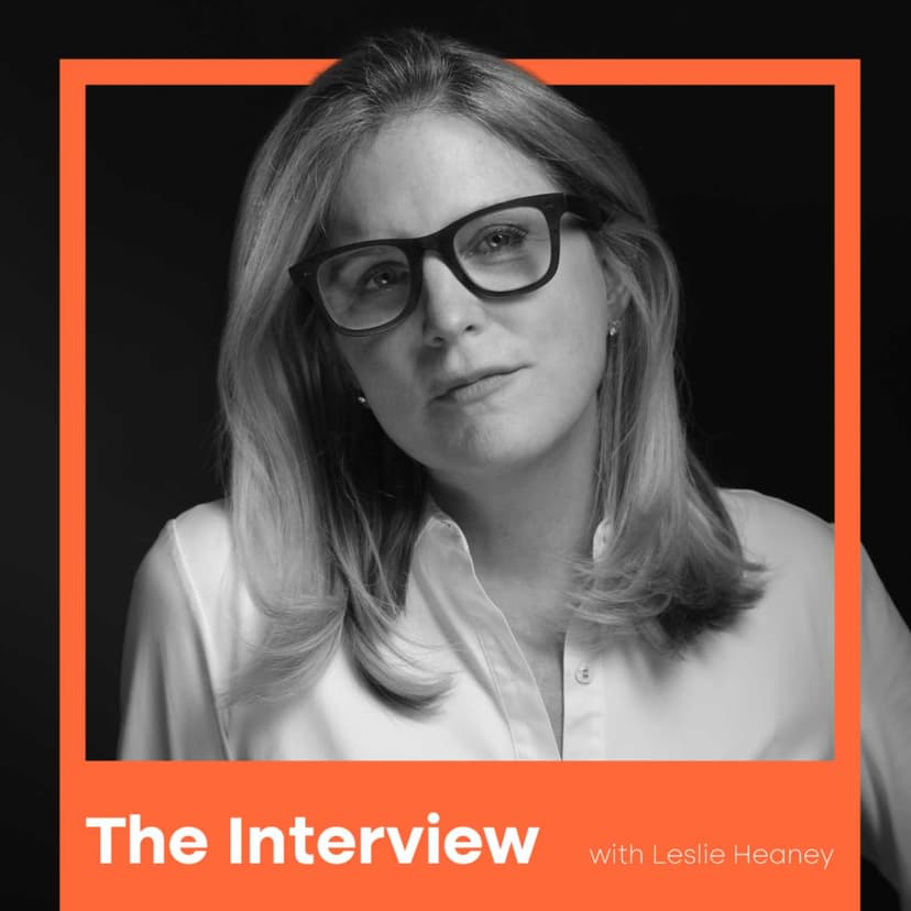 The Interview with Leslie Heaney cover