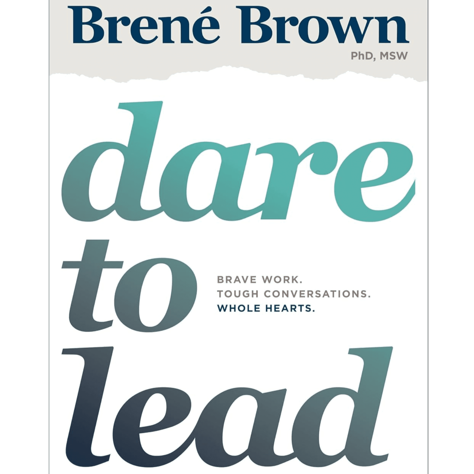 Dare to Lead by Brené Brown, Book Summary, Podcast, English cover