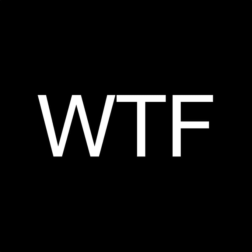 WTF Just Happened Today? cover