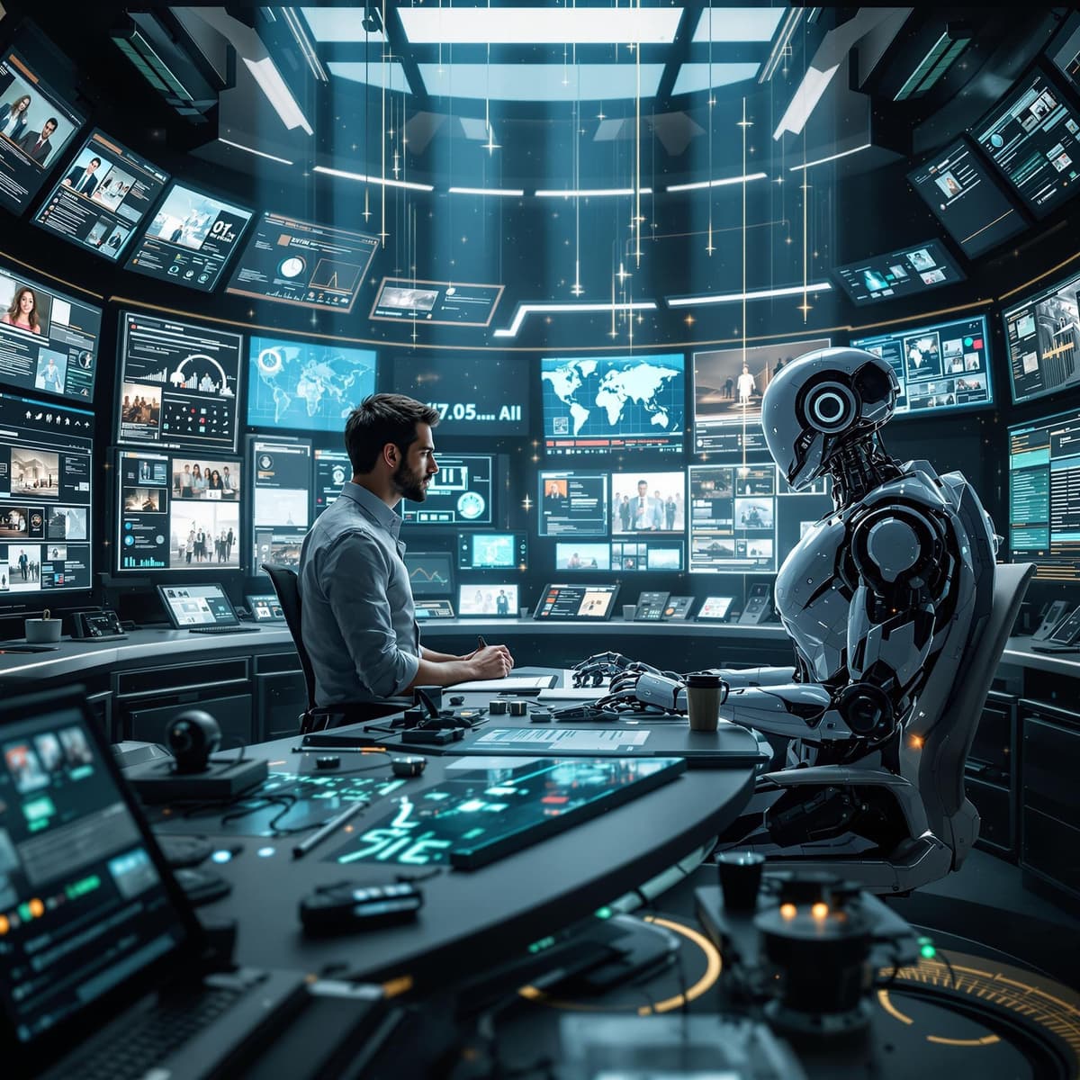 AI in the world of journalism - The AI in Media Daily Brief cover