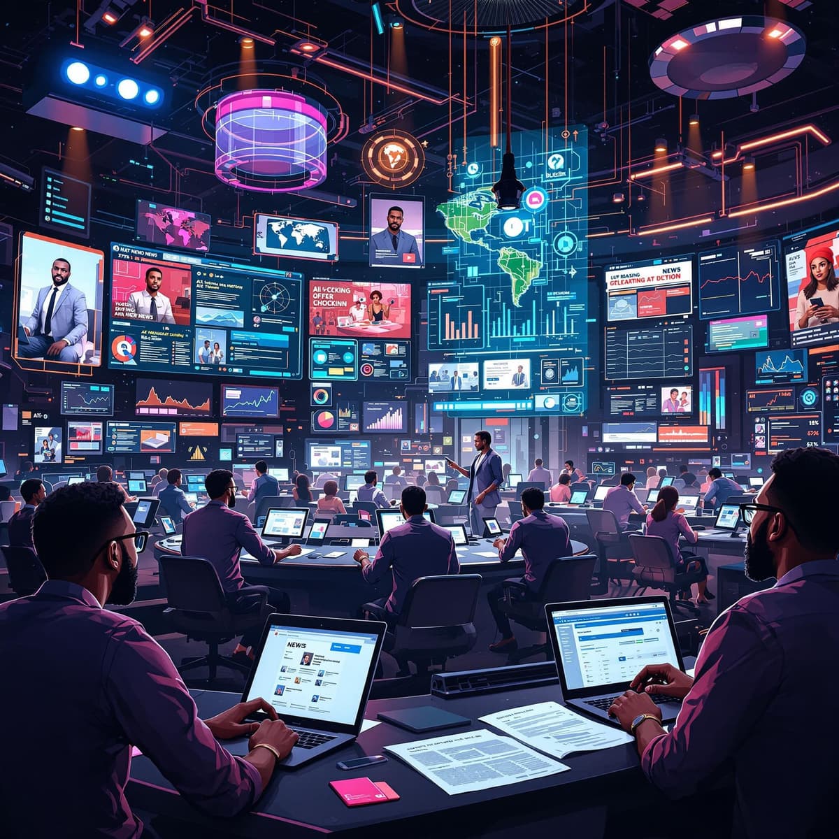 Elon Musk's X vs Deepfake Law and AI's Role in Nigerian Journalism - The AI in Media Daily Brief cover