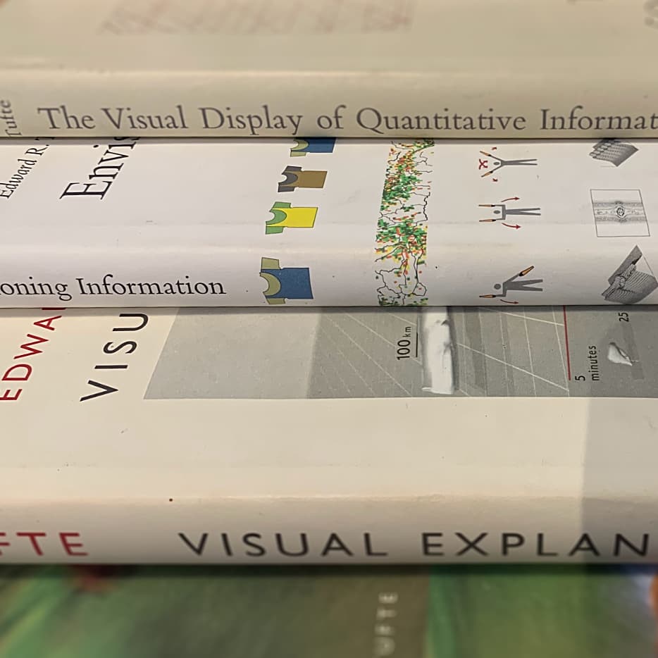 164  |  Edward Tufte's complete work with Sandra Rendgen - Data Stories cover
