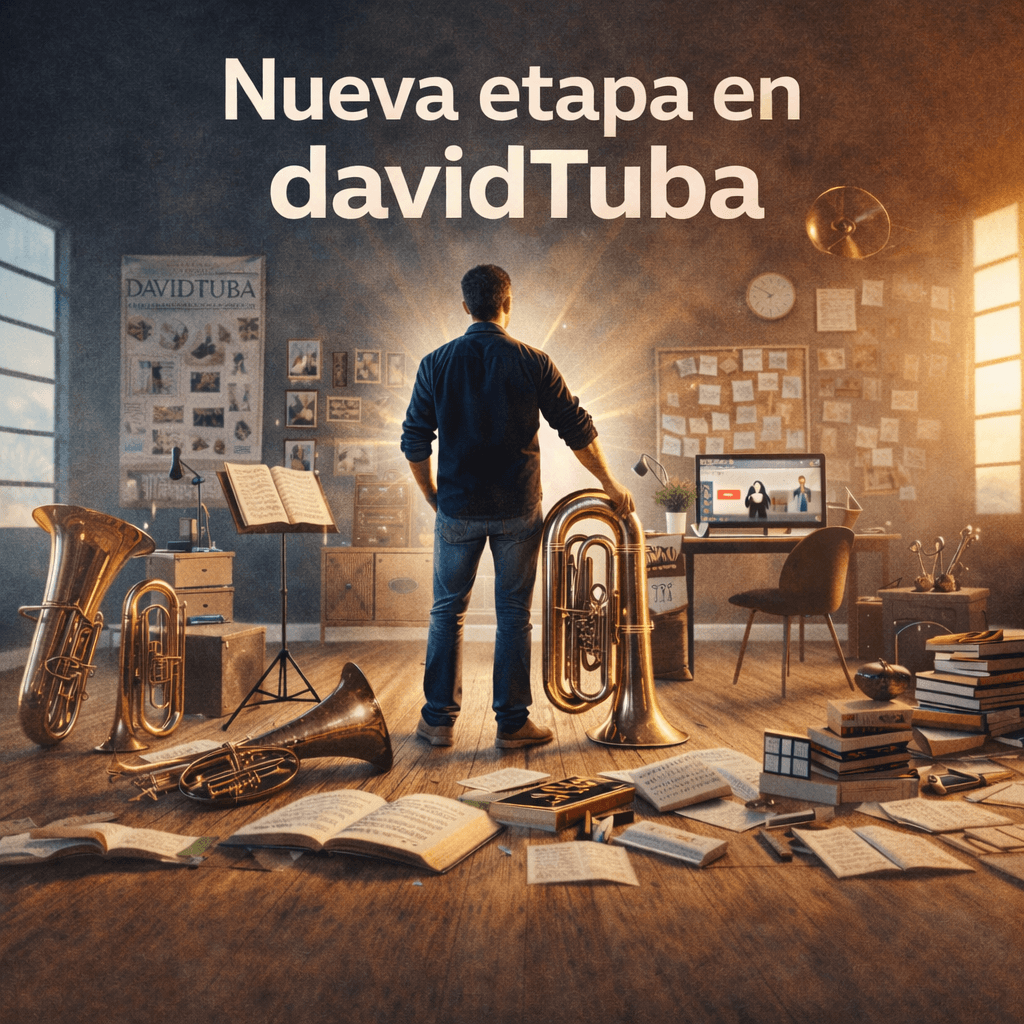 415. Nueva etapa en DavidTuba — Tubas y tubos cover