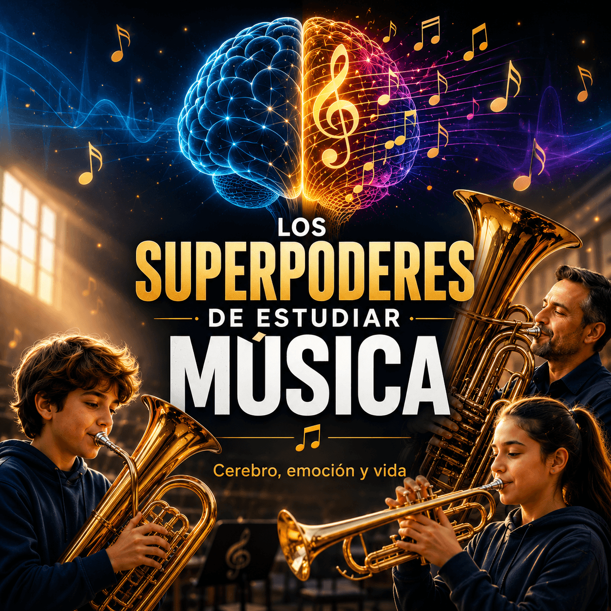 422. Los superpoderes de estudiar música — Tubas y tubos cover