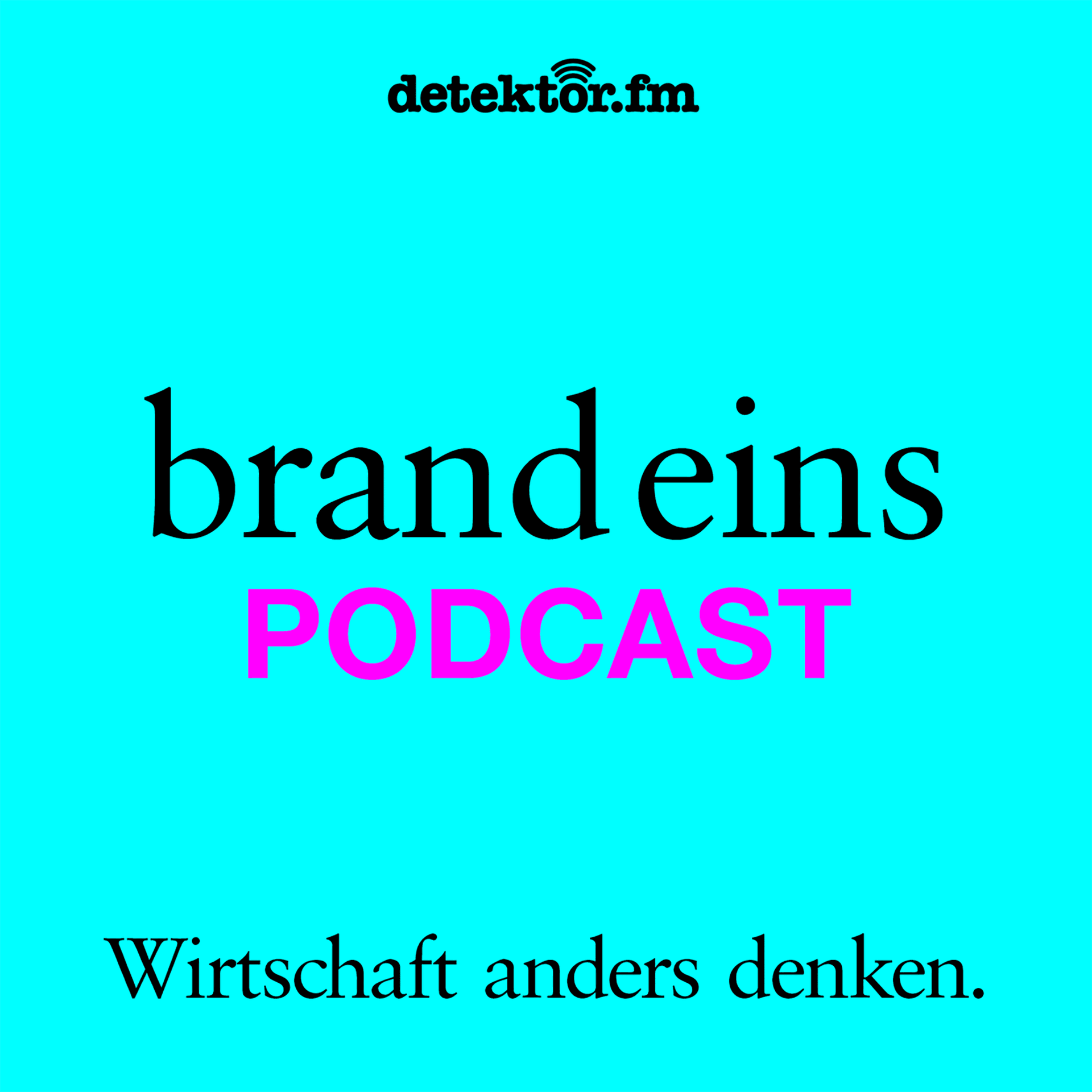 brand eins-Podcast cover