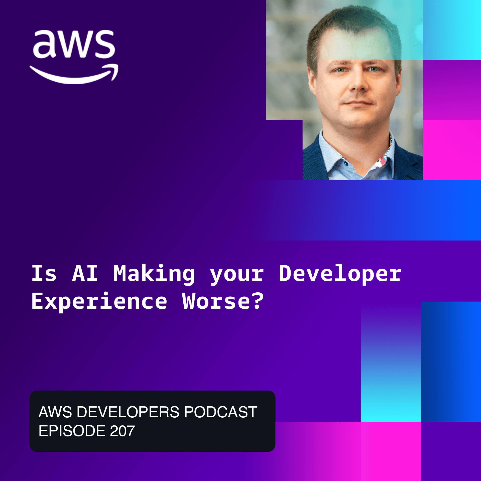 AI Agents, Friction, and the Future of Developer Experience - The AWS Developers Podcast cover