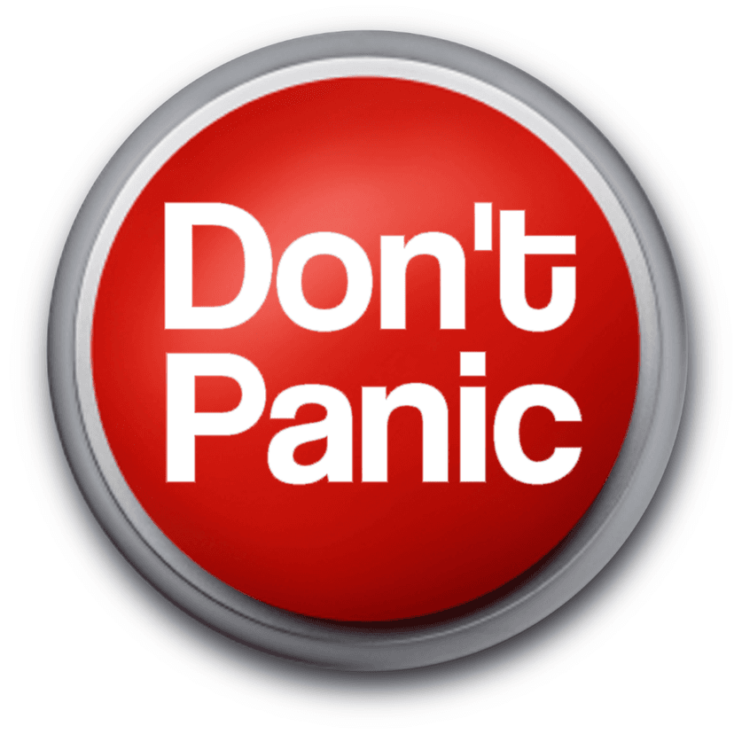 Don't Panic cover