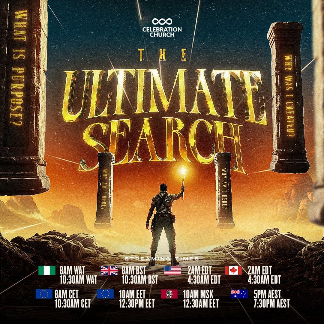 The Ultimate Search — Celebration Church International cover
