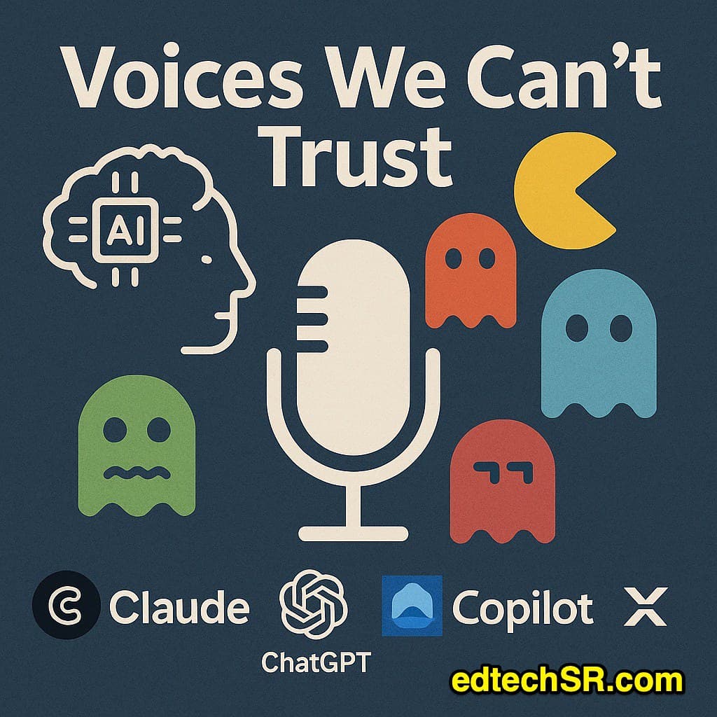 EdTechSR Ep 344 Voices We Can’t Trust — EdTech Situation Room by Jason Neiffer and Wes Fryer cover